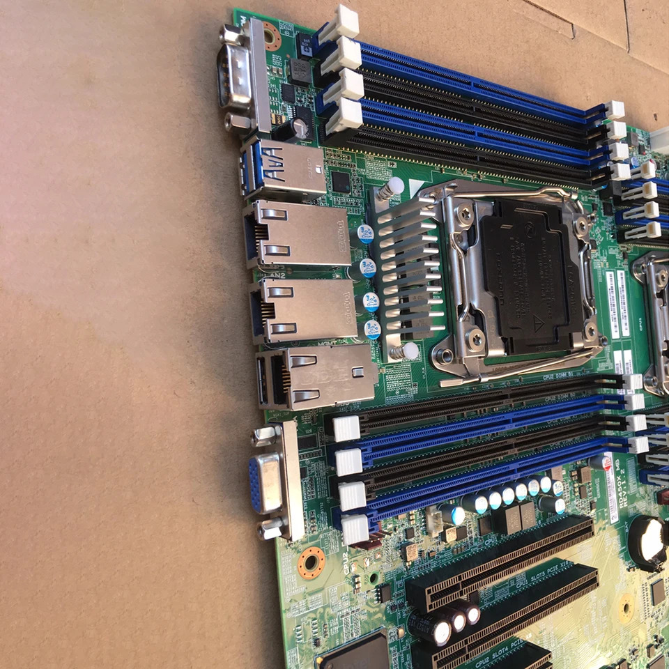 Thinkserver 듀얼 서버 마더보드 4 세대 X99 6PCI-E RD450X 지원