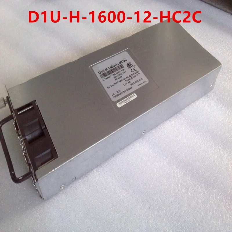 화웨이호환 무라타 테 E6000 오리지널 PSU 1600W 전원공급장치 EPW1600-12A D1U-H-1600-12-HC2C 신