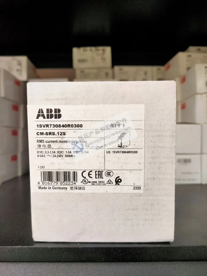 ABB 전모니터링 릴레이 CM-SRS.12S 전압 24-240VAC/DC 신
