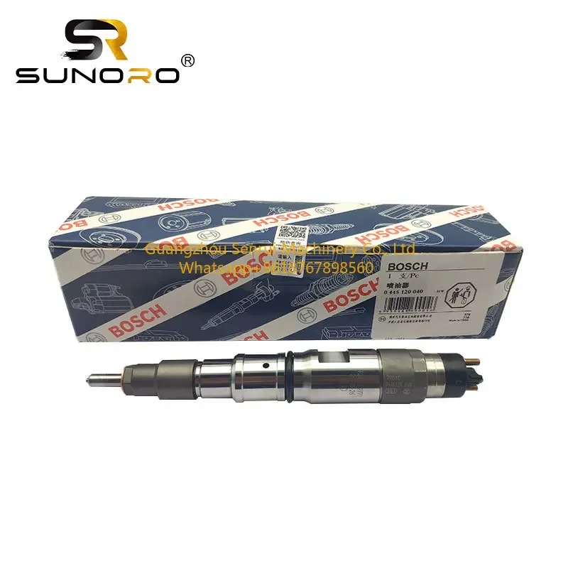 SUNORO 굴삭기 액세서리 두산 DX300 DX380 DX420 엔진 인젝터 0445120040 65.10401-7001c 65.10401-0001b