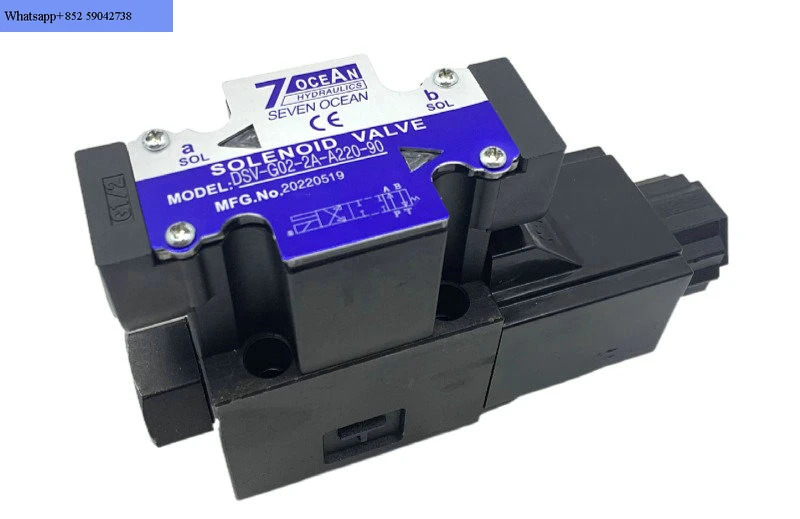 솔레노이드 밸브 DSV-G02-2C/G03-6C/2A/2N/8C/-DC24/A220/110-82