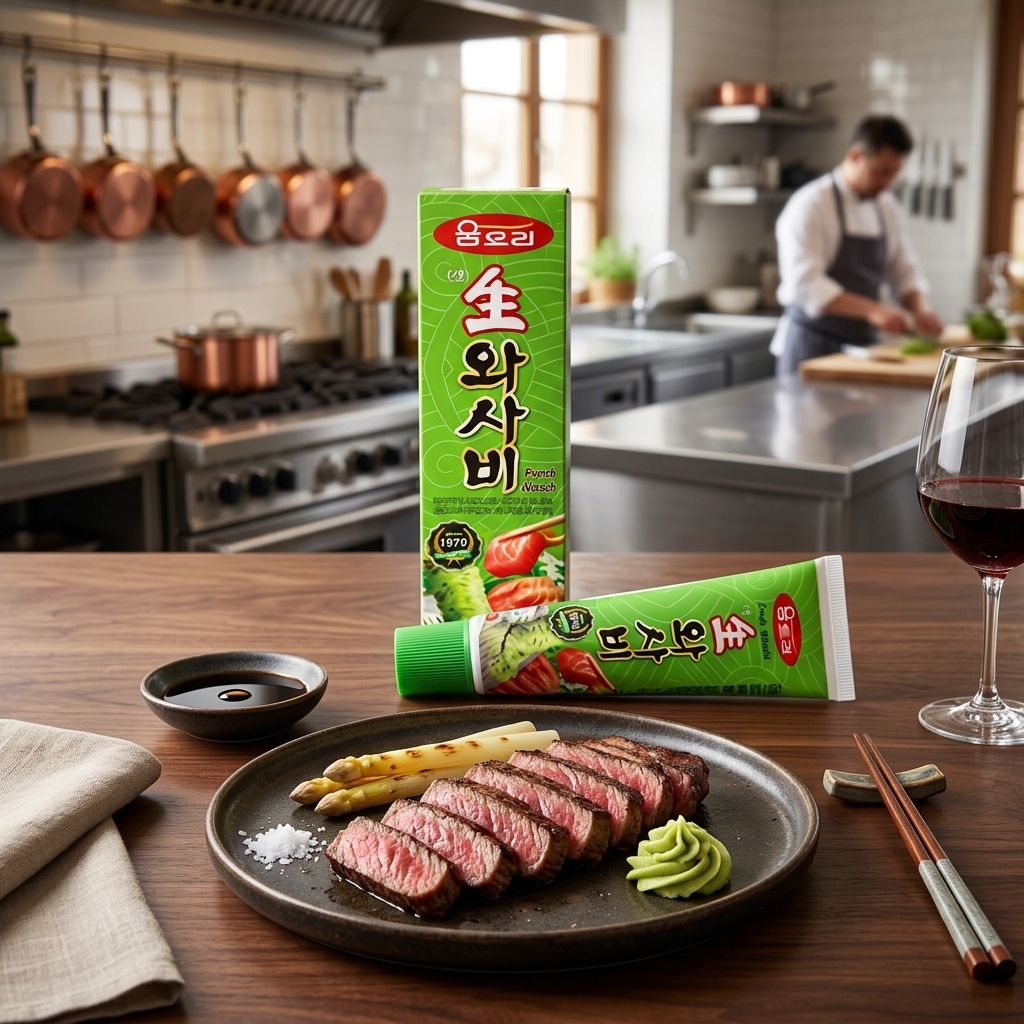 움트리 생와사비 43g 튜브형 1팩 - 상품 이미지