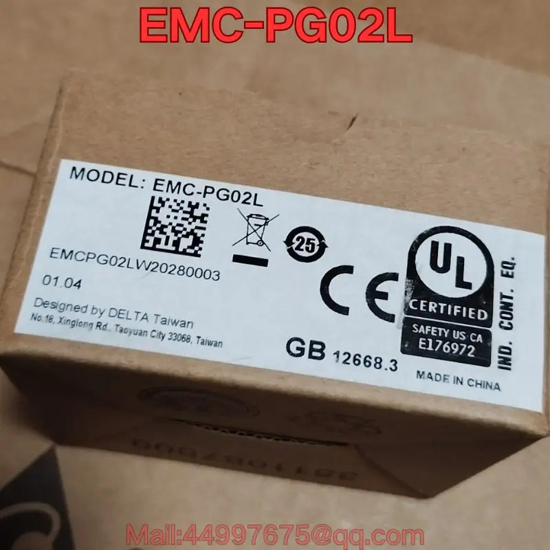 신 EMC-PG02L PLC 모듈 10월 형