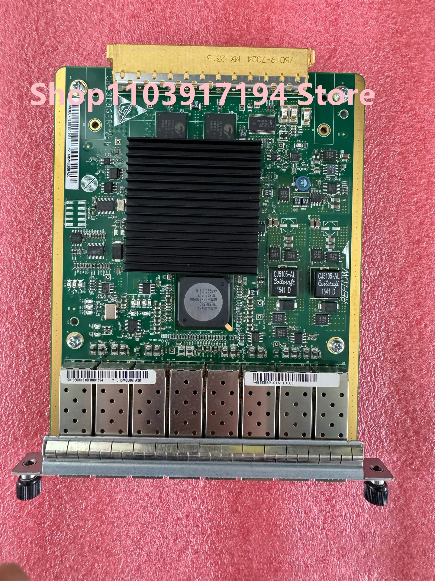 화웨이호환 NE40E-X3 X8 코어 라우터 인터페이스 카드 P10-8XGE/FE-SFP-A CR5M0E8GFA30 8 포트 100 1000Base-X-SFP
