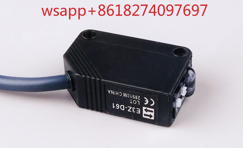 E3Z-D61 확산 반사 적외선 광전스위치 감지 스위치 E3Z-D62 D81 3 선 센서
