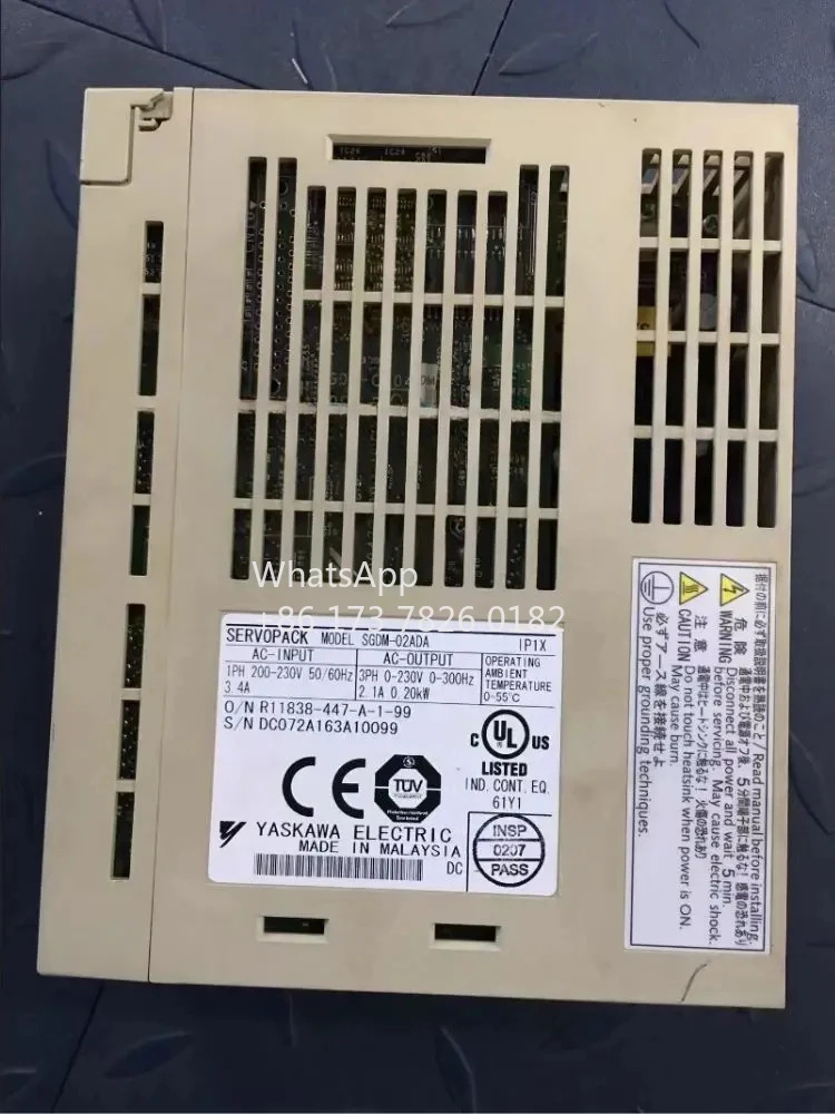 SGDM-02ADA 서보 드라이브 200W 리퍼 기능 사OK
