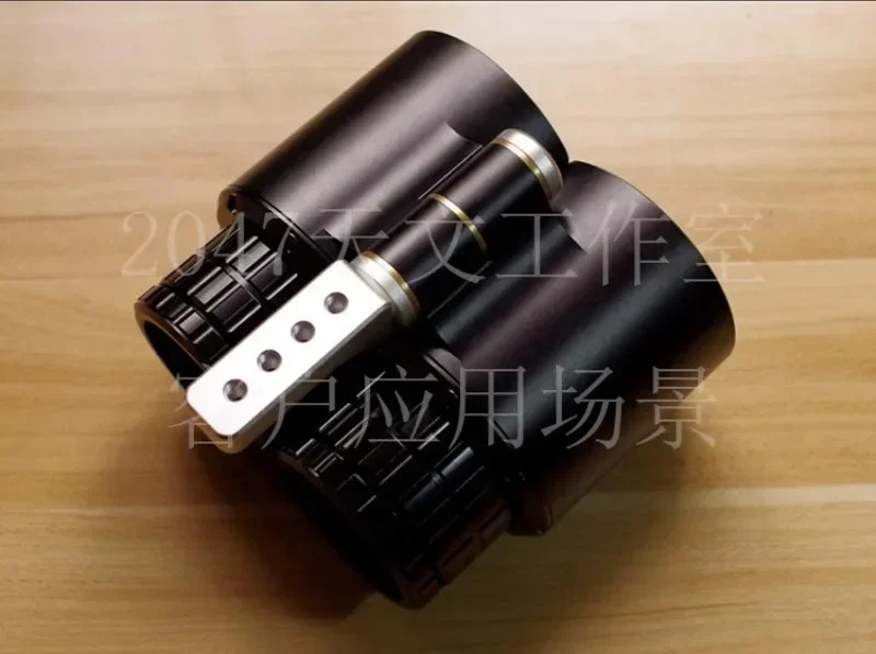 2인치 나선형 초점 조절 천문 망원경 시트 잠금 트윈 배럴 M48 어댑터