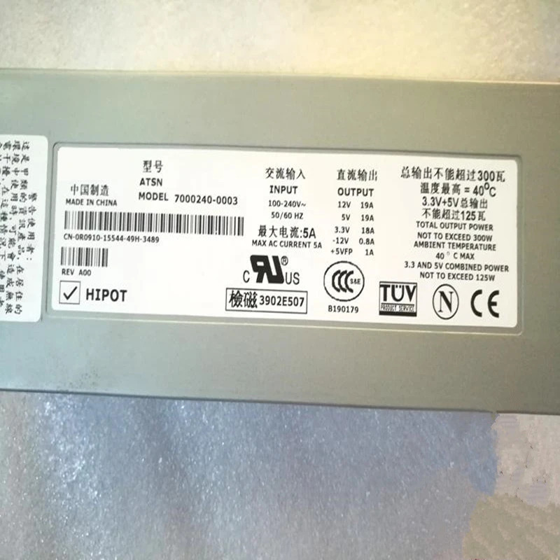 Dell PowerEdge 4600 2500 300W 전원공급장치 거PSU 7000240-0000 7000240-0001 7000240-0003 R0910 6F777 41YFD