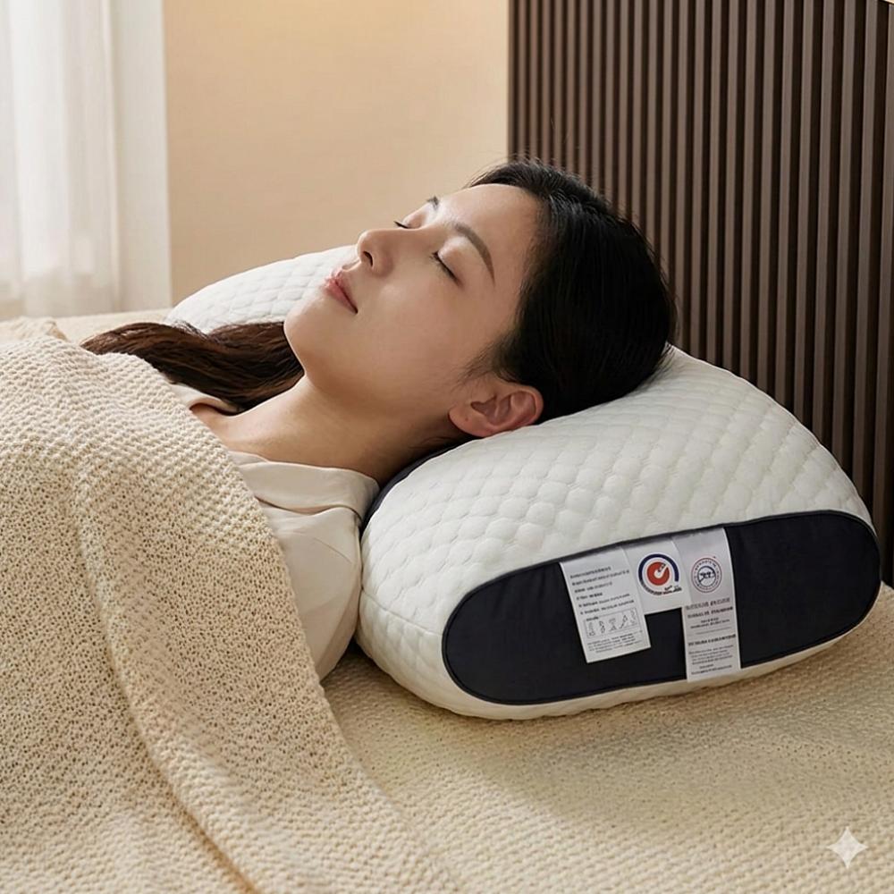 잠이 편한 경추베게 메모리폼 목디스크 일자목 거북목 꿀잠 맞춤베개 - 상세 이미지 2