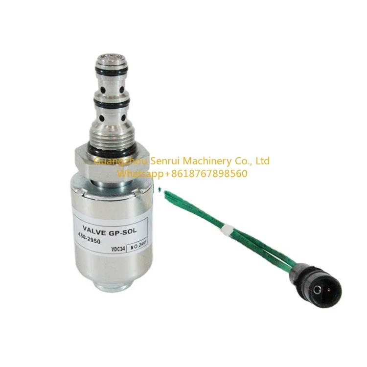 캐터필러 솔레노이드 밸브 4582950 건설 기계 부품 24V 458-2950 12H 120H 135H 140H 160H