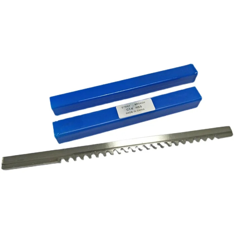 고속 스틸 HSS CNC 펀칭 머신 키웨이 브로치 C-5 C1-6 C1-8