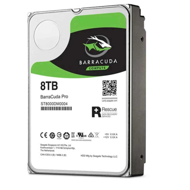 씨게이트오리지널 HDD 엔터프라이즈 ST8000DM0004 ST8000DM005 8TB 3.5 인치 SATA 6 Gb/s 256MB 7200RPM 신