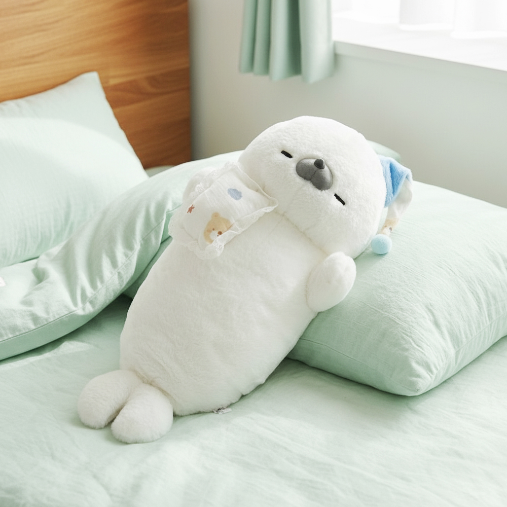물개인형 하프물범 국민 애착 수달 인형 70cm 이미지 7