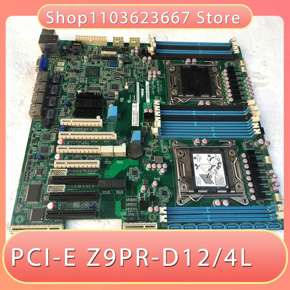 ASUS호환 듀얼 X79 서버 마더보드 7 그래픽 카드 지원 PCI-E Z9PR-D12 4L