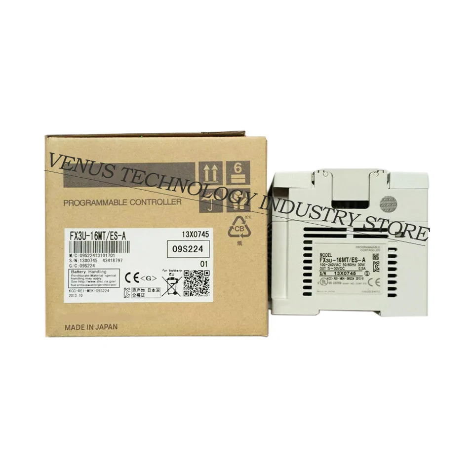 FX3U-16MT ES-A FX3U-32MT FX3U-48MT FX3U-64MT 오리지널 PLC 신