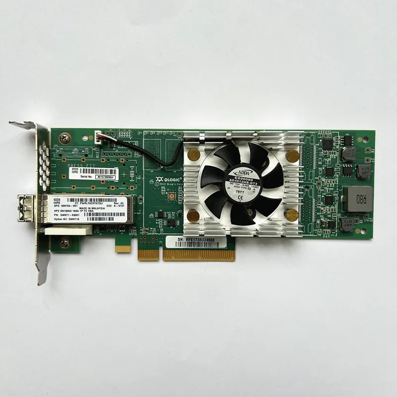 QLE2660-hp호환 QW971-63001 699764-001 16G 단일 포트 파이버 카드