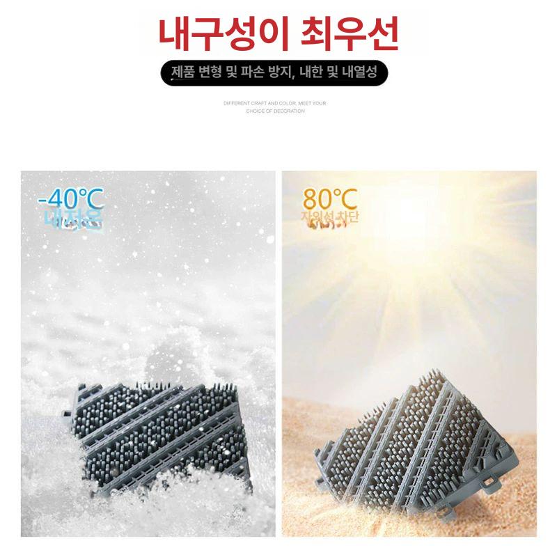 극세사 규조토 발닦개 미끄럼방지 도어매트 욕실 현관 거실 매트 - 상세 이미지 3