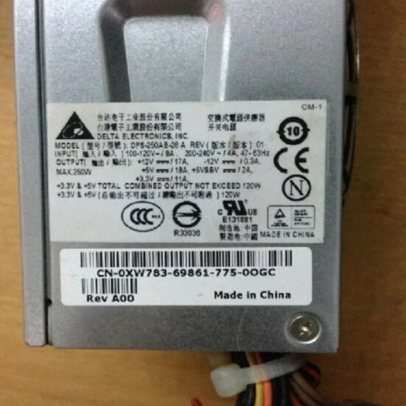 DELL V200 220S 530S 250W 전원공급장치 DPS-250AB-28 J A hp호환-D2701CO DPS-250AB-68