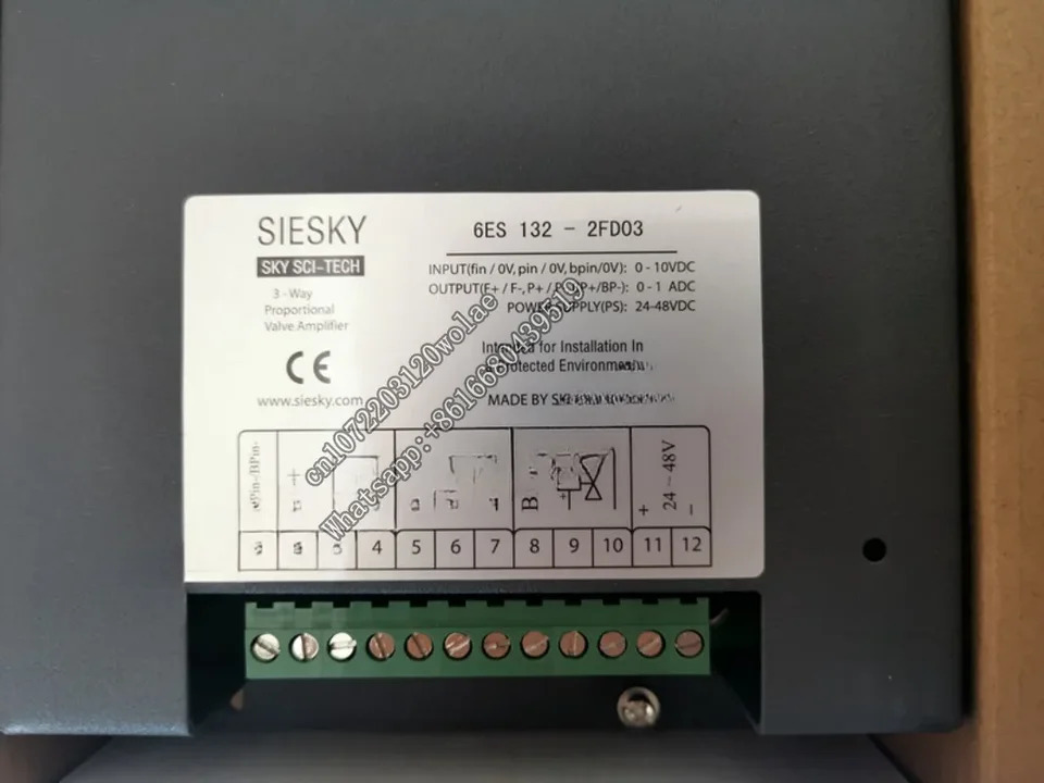 HAITIAN SIESKY 3방향 비례 밸브 증폭기 6ES 132-2FD03 6ES132-2FD03