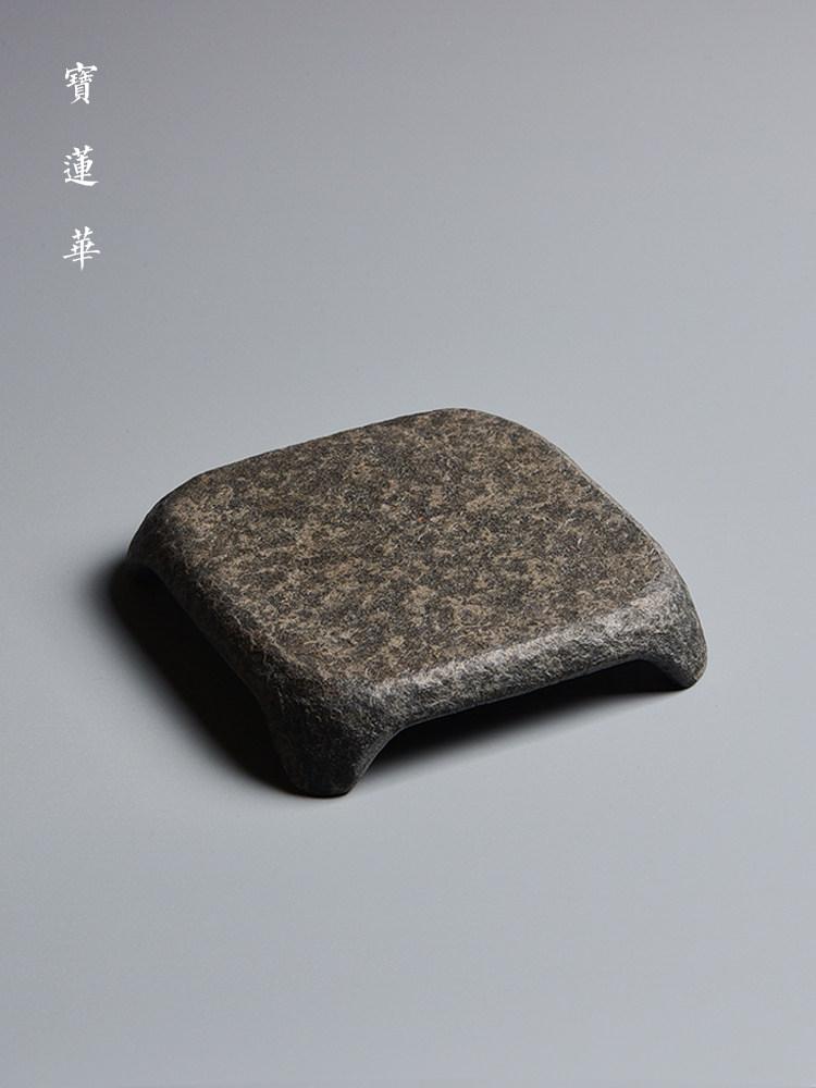 천연석 사각받침대 다도 장식 전통 인테리어소품 돌받침 전시대 - 상세 이미지 2