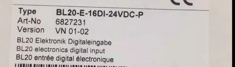 BL20-E-16DI-24VDC-P BL20-E-16DO-24VDC-0.5A-P BL20-BR-24VDC-D G3PE-245BL H7CX-AUD1-N