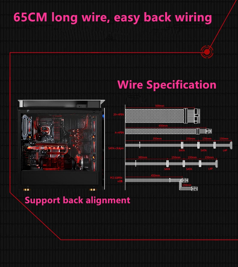 골든 필드PC PSU 700W 600W 500W 전원공급장치 800BLE GF700G 700BLE GF600G 600ALG GF500G 신