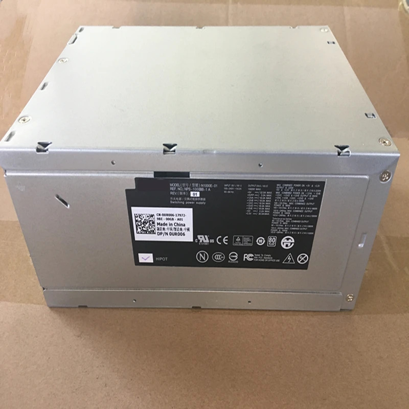 델 T5400 5500 730 T7400 T7500 66 핀 1000W 전원공급장치 H1000E-01 N1000E-01 NPS-1000BB-1 A UR006 0JW123 PSU