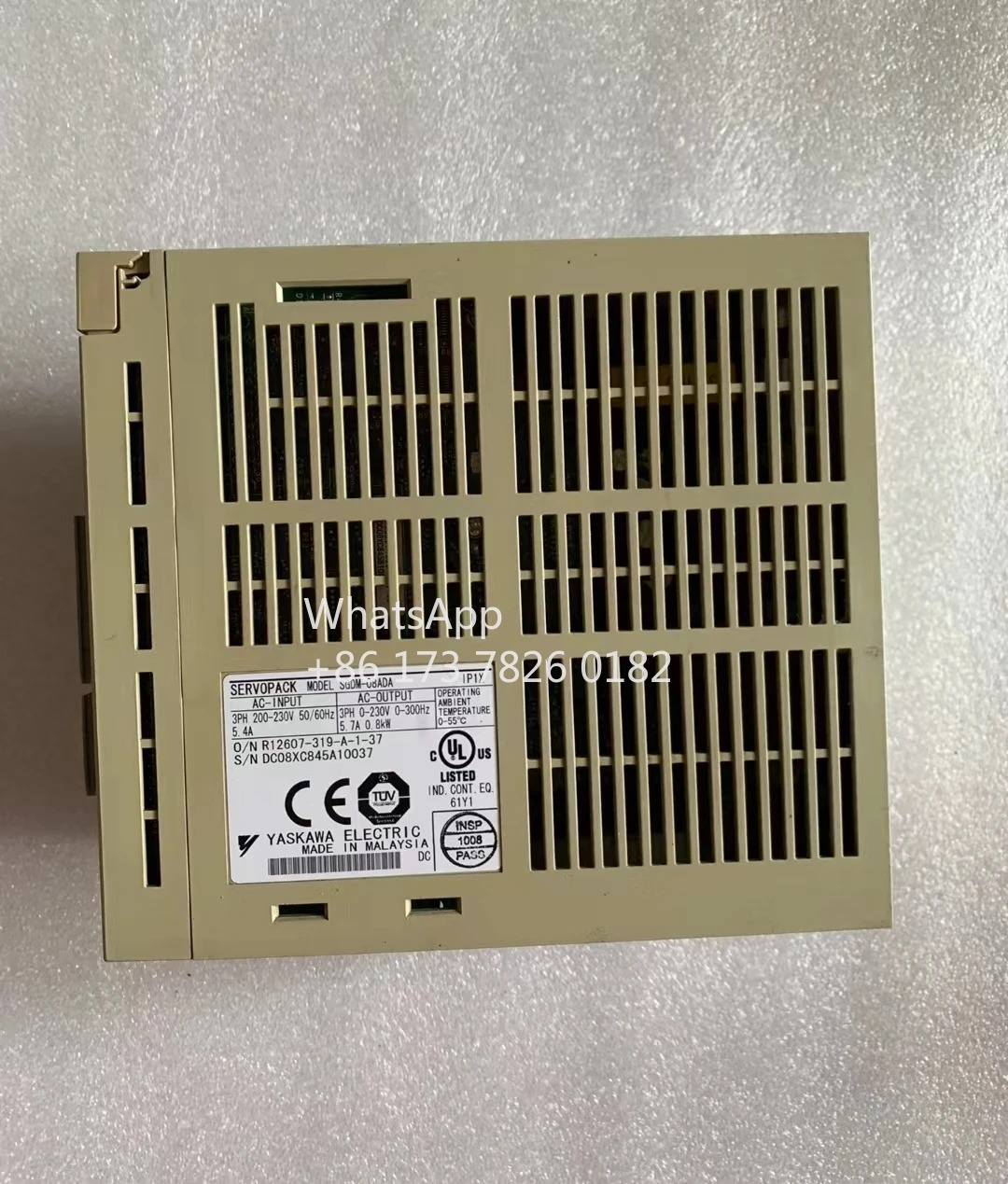 SGDM-08ADA 리퍼 서보 드라이브 0.8kW 기능 OK