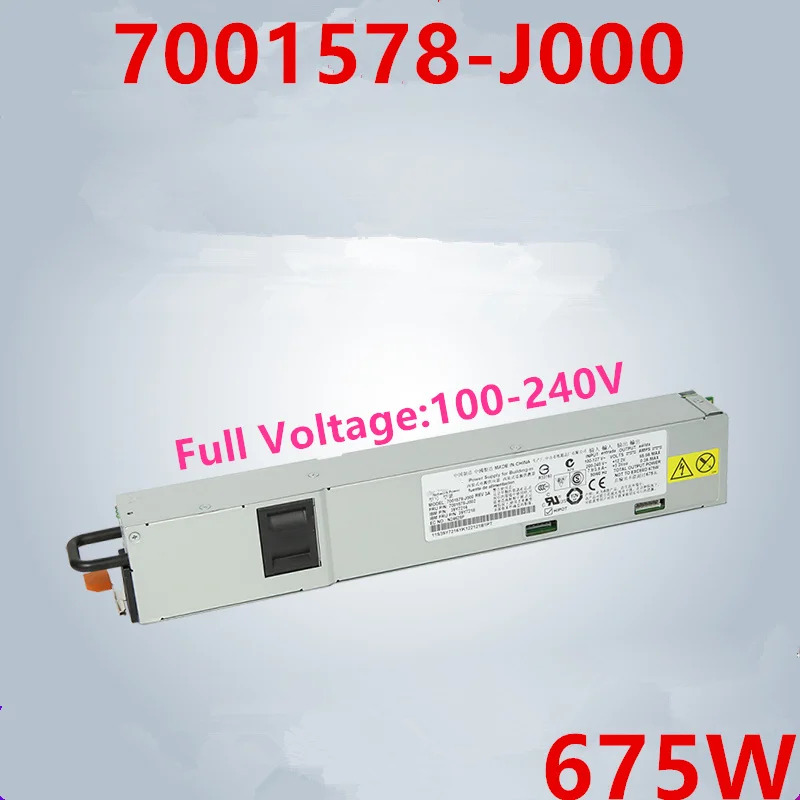 IBM X3550 M3 X3650 675W 전원공급장치 7001578-J000 7001578-J002 39Y7216 39Y7218 39Y7235 39Y7236 39Y7217 신