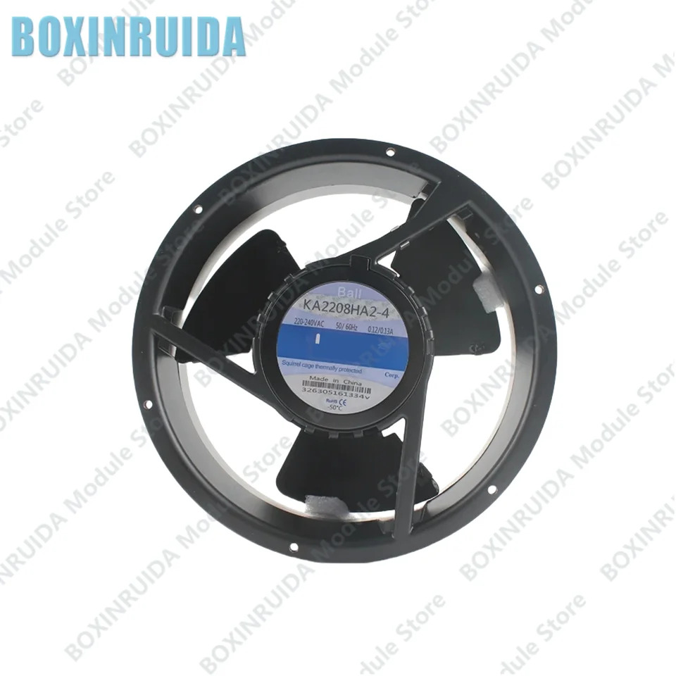 풀 서클 방수 냉각팬 오리지널 KA2208HA2-4 AC220V 222x80mm 신