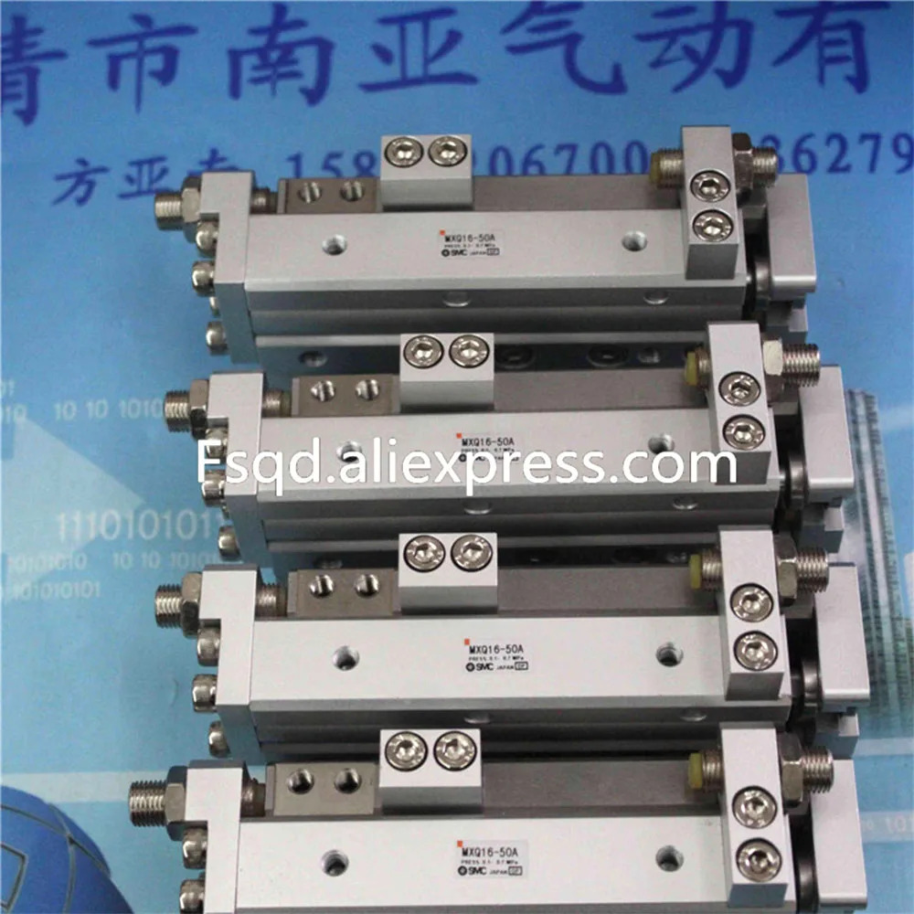 MXQ16-50BT MXQ16-75BT MXQ16-100BT MXQ16-125BT SMC 에어 슬라이드 테이블 실린더 공압 부품 MXQ 시리즈
