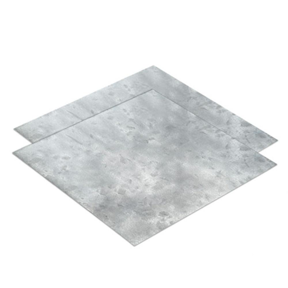 1T 함석판 아연도금철판 gi판 아연판 금속판 400x400mm - 상품 이미지