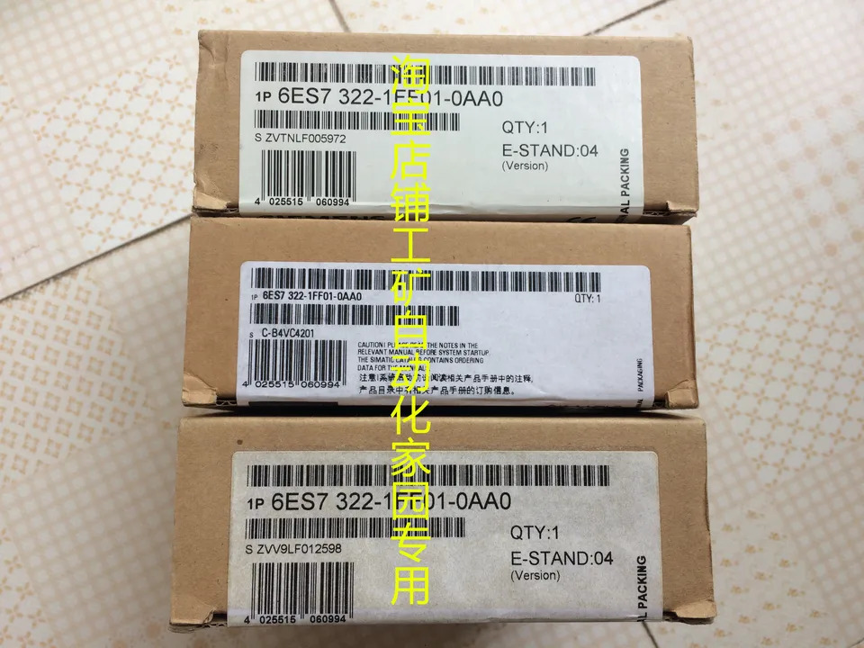 독일 오리지널 미개봉 6ES7322-1FF01-0AA0 6ES7 322-1FF01-0AA0 신