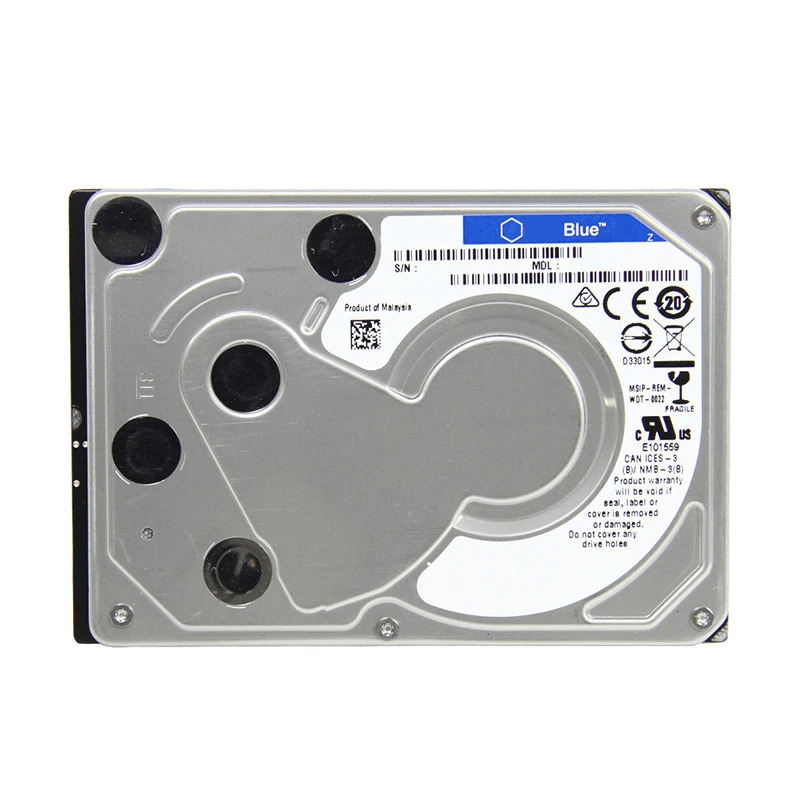 소형 PC 하드 드라이브내장 오리지널 HDD WD40NPZZ WD 블루 4TB 2.5 인치 SATA 128MB 5400RPM 신