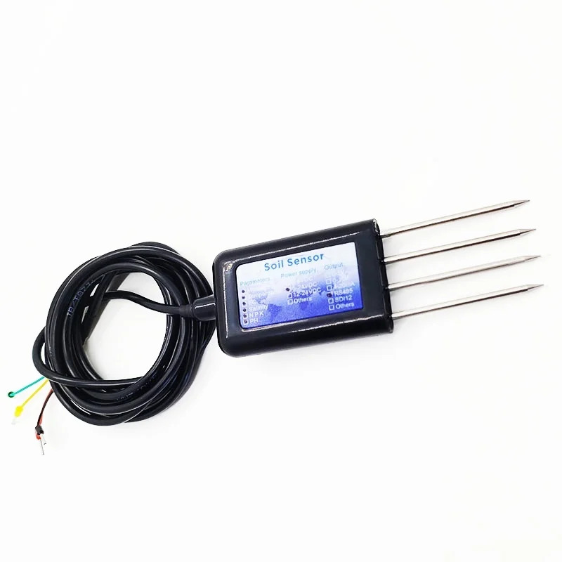 IoT LORA LORAWAN RS485 모드토양 NPK EC 전도도 온도 수분 PH 센서 농업CE 7 in 1