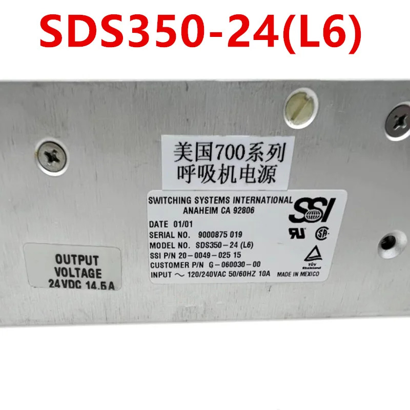 SSI 24V14.5A 350W SDS350-24L6 SDS350-24 20-0049-025 G-리퍼 전원공급장치 060030 -00