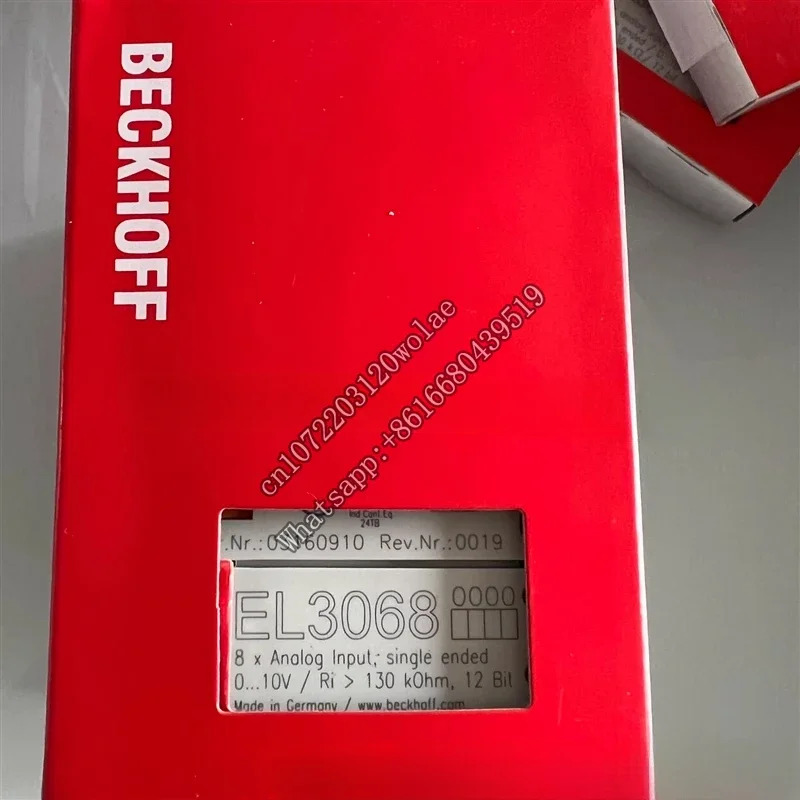 BECKHOFF EL3068 오리지널 신