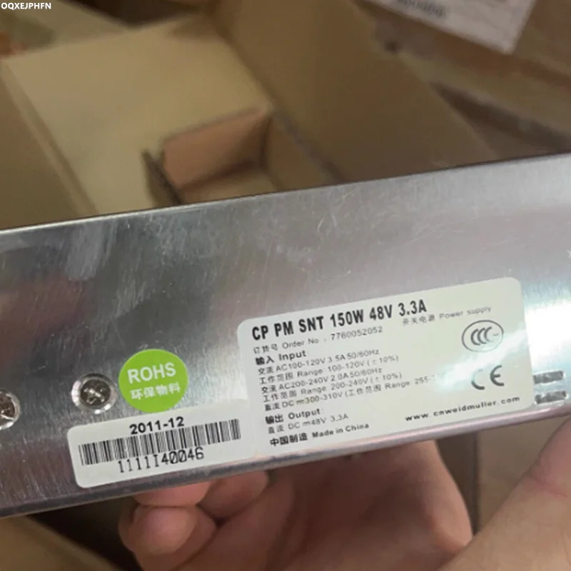 전원공급장치 Weidmuller CP PM SNT 150W 48V 3.3A 7760052052