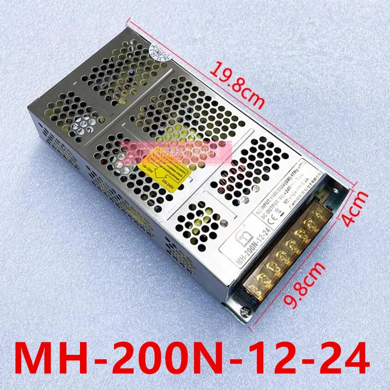 MINHONG 24V7A 12V4A 200W MH-200N-12-24 새 전원공급장치