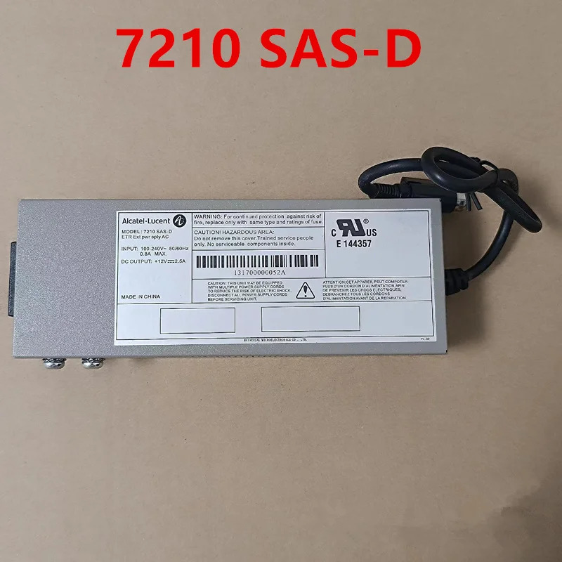 ALCATEL.LUCENT 12V2.5A 7210 SAS-D 7210SAS-D새 전원공급장치