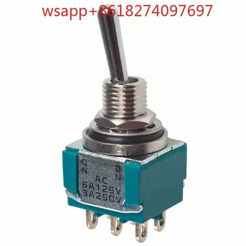 ALCO 오리지널 MTE-206P 공급 3 단 토글 스위치 시리즈 6A 125V
