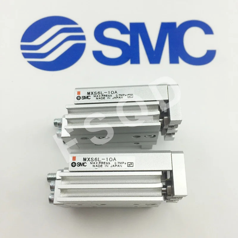 MXS6L-10 MXS6L-20 MXS6L-10A SMC 슬라이드 가이드 실린더 공압 부품 공구 이그제큐티브 MXS6L 시리즈