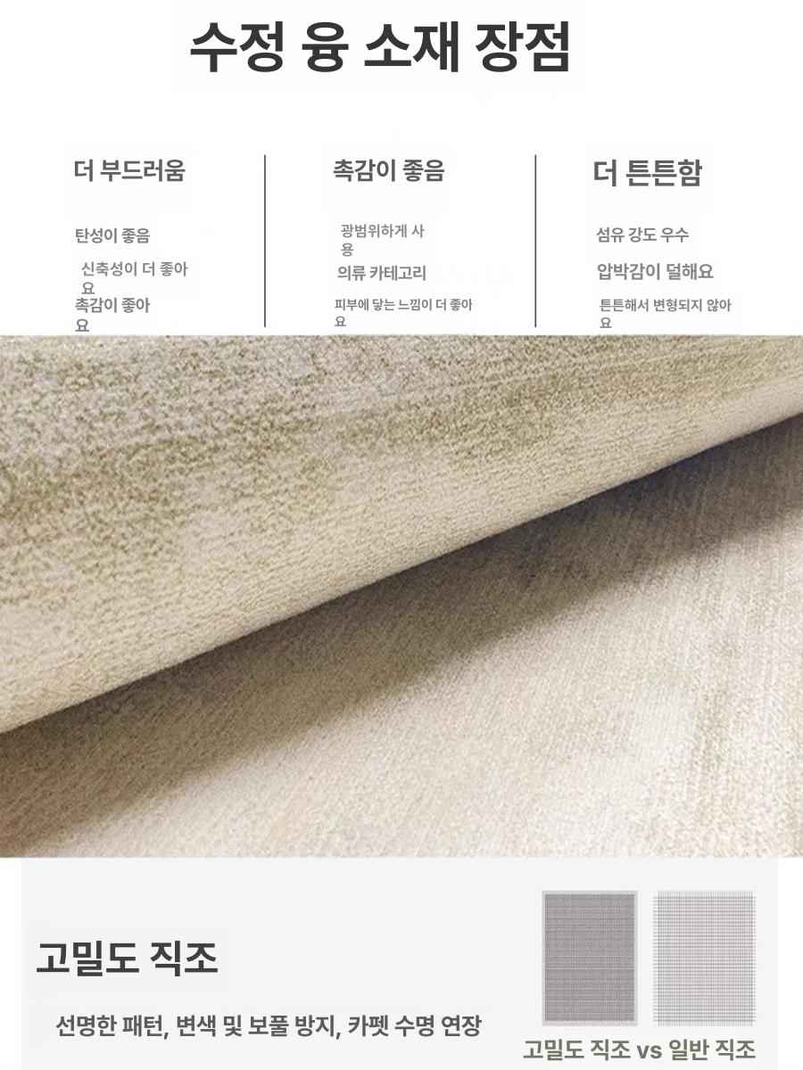 크리스마스러그 미니 카펫 매트 심플 부드러운 거실 인테리어 장식용 - 상세 이미지 5