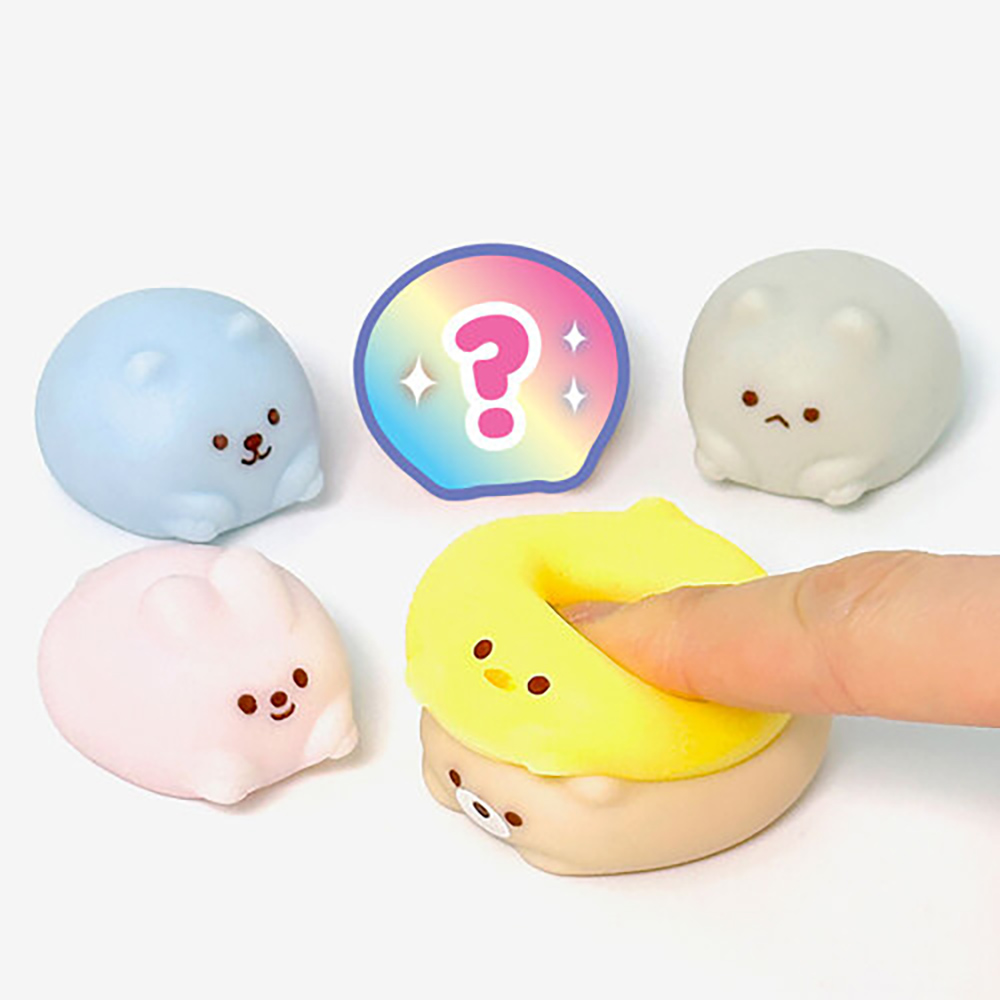 동물 말랑이 촉감놀이 스퀴시 장난감 모찌 스트레스볼 손장난감 애니멀 랜덤뽑기 - 상세 이미지 3