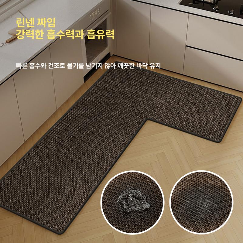 미끄럼방지 주방매트 싱크대 쿠션 발판 다용도 발닦개 논슬립 키친 발수건 욕실발매트 - 상세 이미지 2