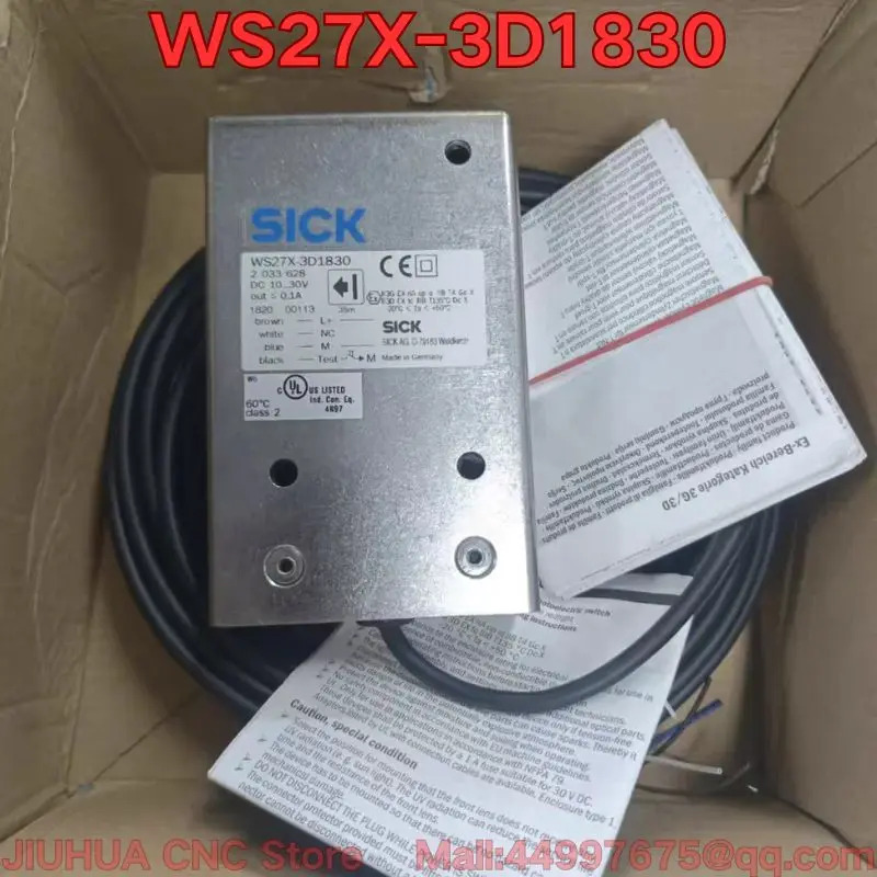 WE27X-3P1830 WS27X-3D1830 광전센서 상자는 상대적으로 오래되었습니다.