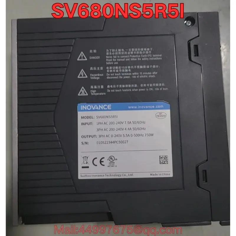 리퍼 SV680NS5R5I 서보 드라이브 기능 리퍼는 정상