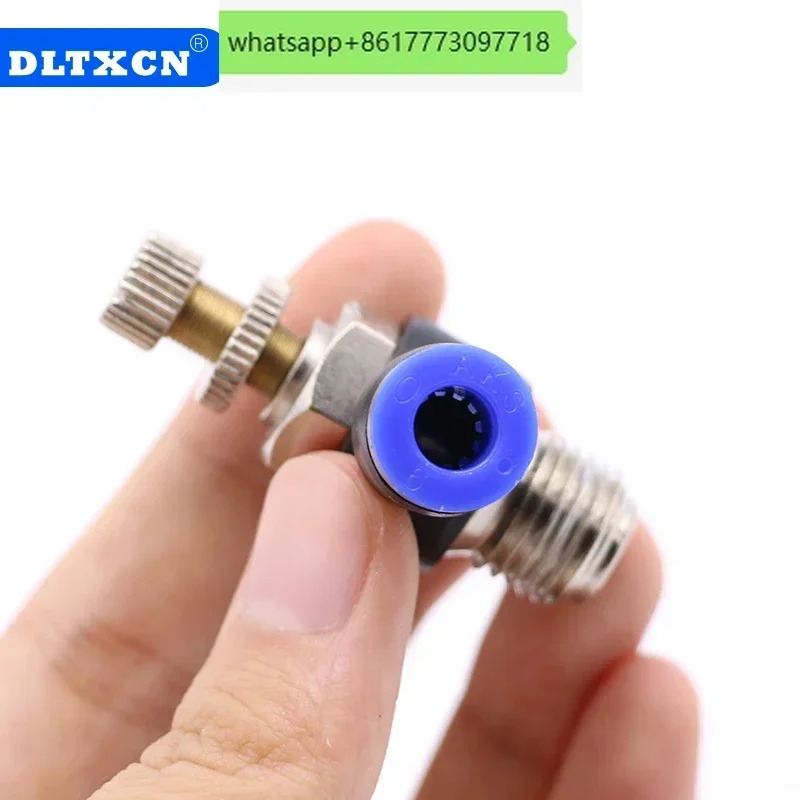 GRLA-1/8-QS-6-RS-B 162965 GRLA-1/8-QS-8-RS-B 162966 GRLA-1/8-QS-8-B FSQD Satu Arah Katup Kontrol Al