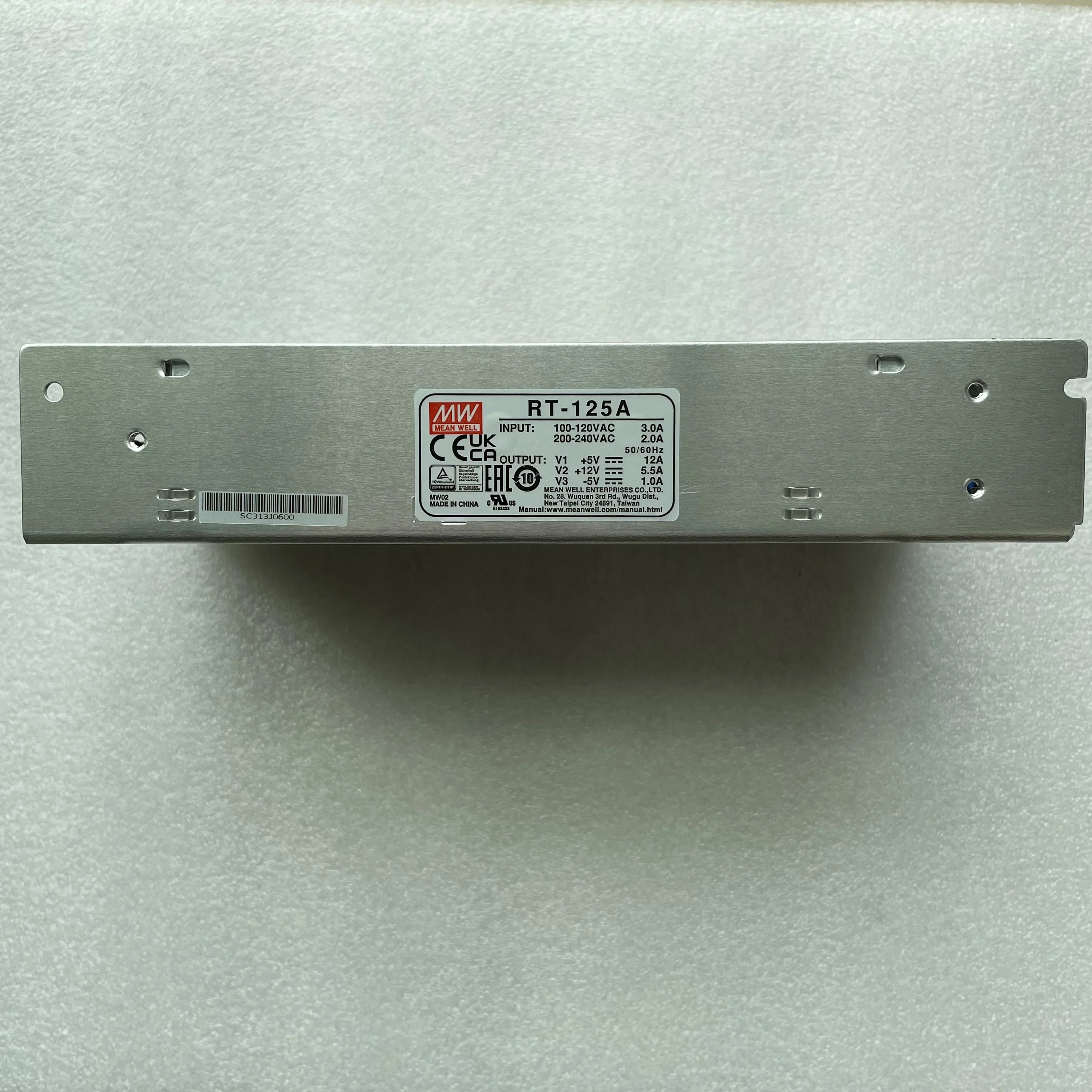 MEAN WELL RT-125B 3 세트 출력 125W 5V15A/12V6A/-12V1A