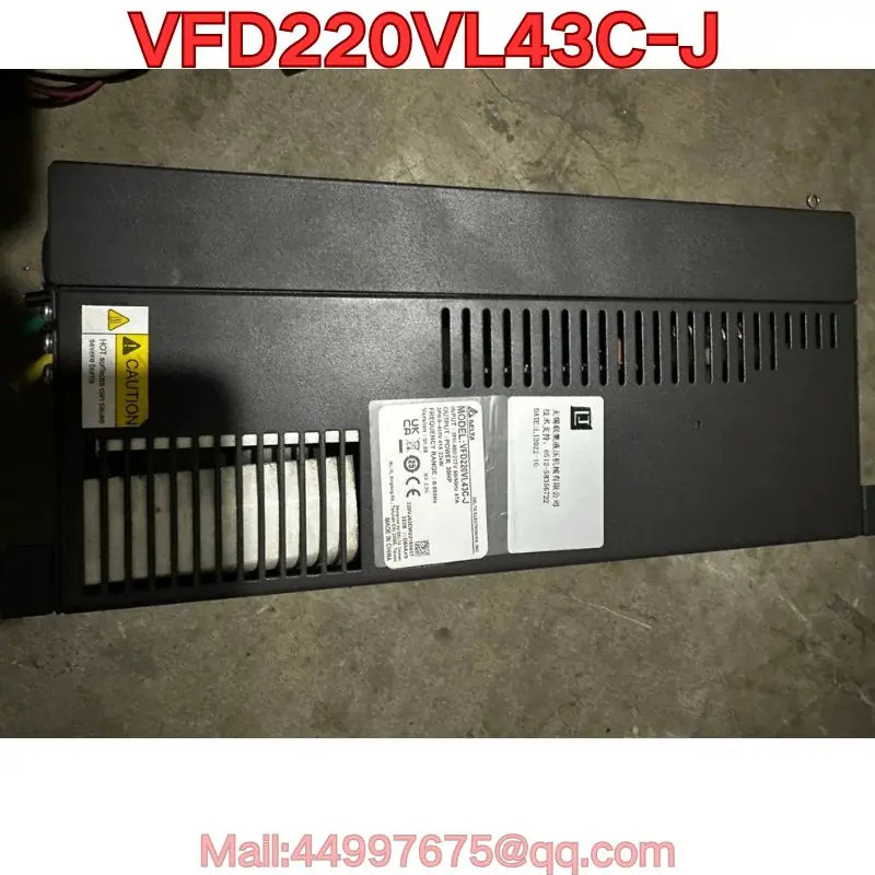 리퍼 VFD220VL43C-J 유전기 서보 드라이브 기능 리퍼가 정상